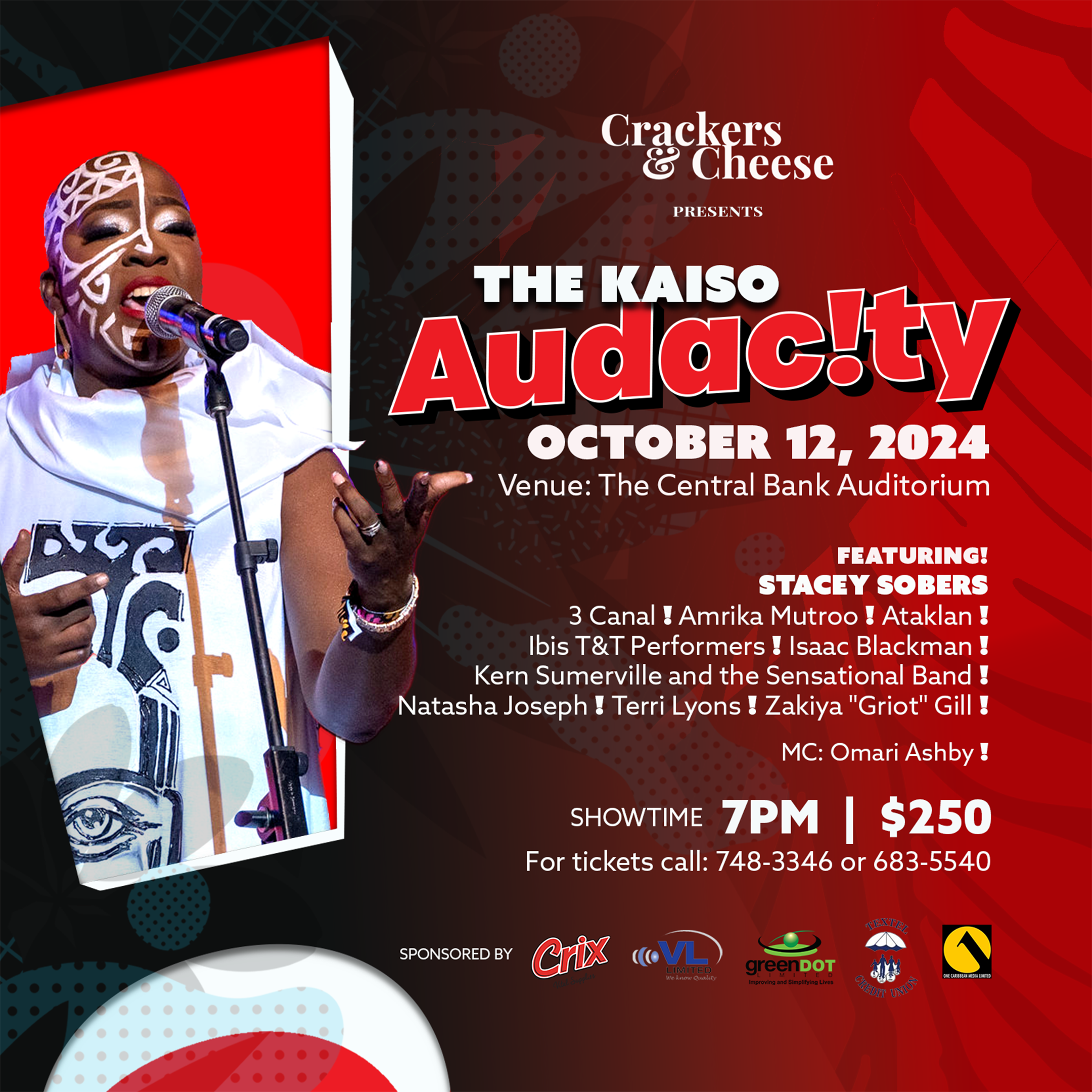 The Kaiso Audacity flyer